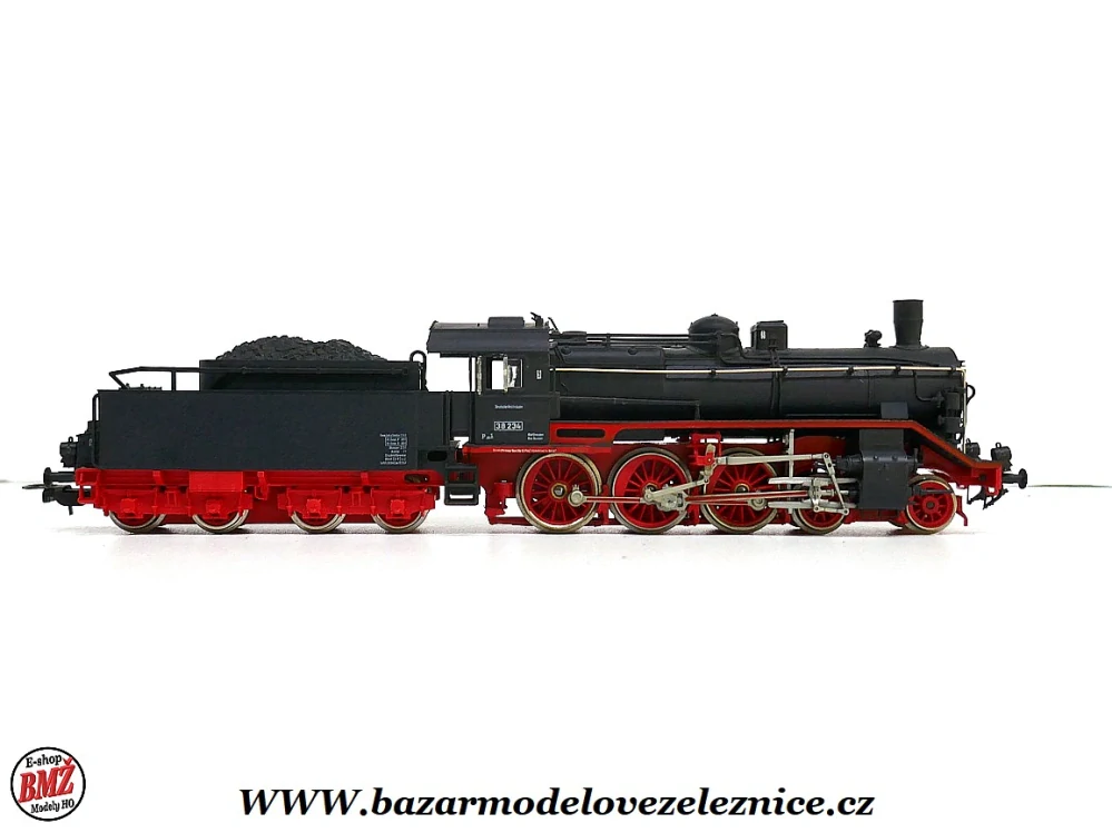 Piko DDR - DC - Parní lokomotiva BR 38 234 DR  - HO