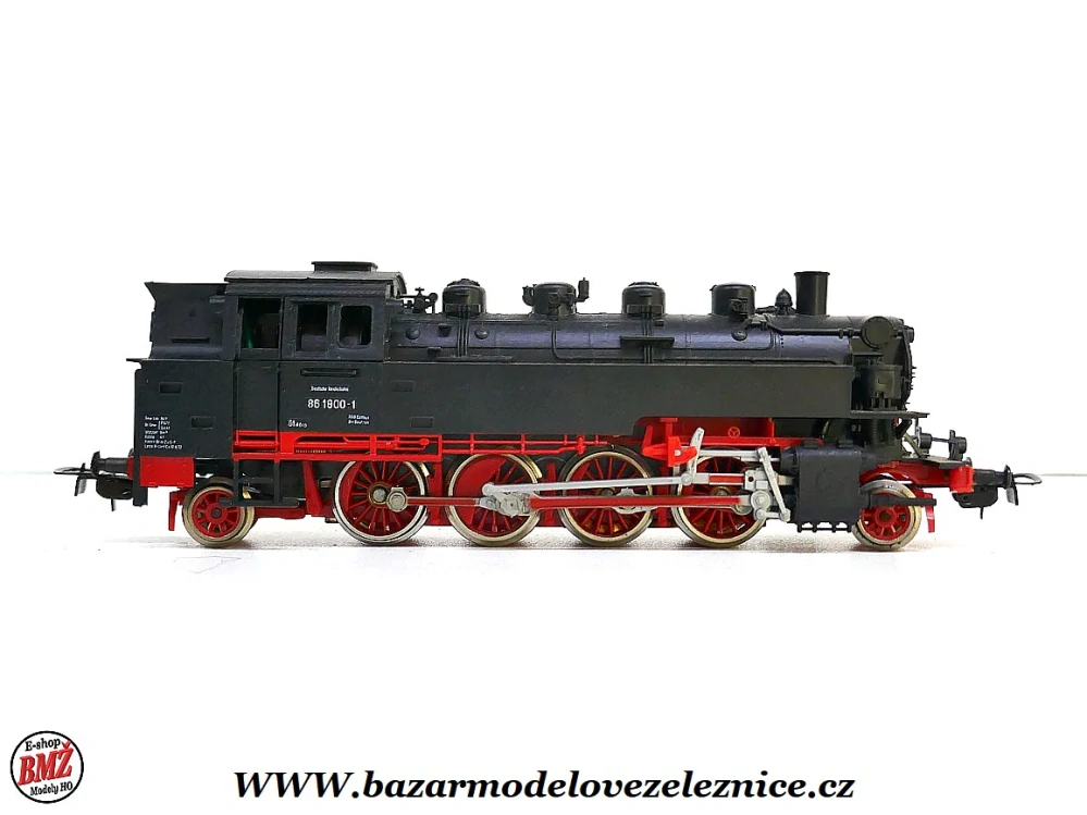 Piko DDR - DC - Parní lokomotiva BR 86 1800 DR - HO