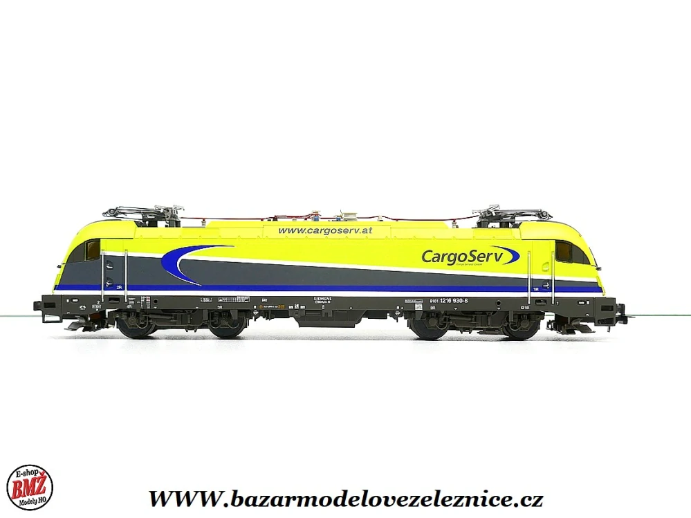 Nové Piko - DSS - Elektrická lokomotiva Rh1216 Taurus CargoServ - HO