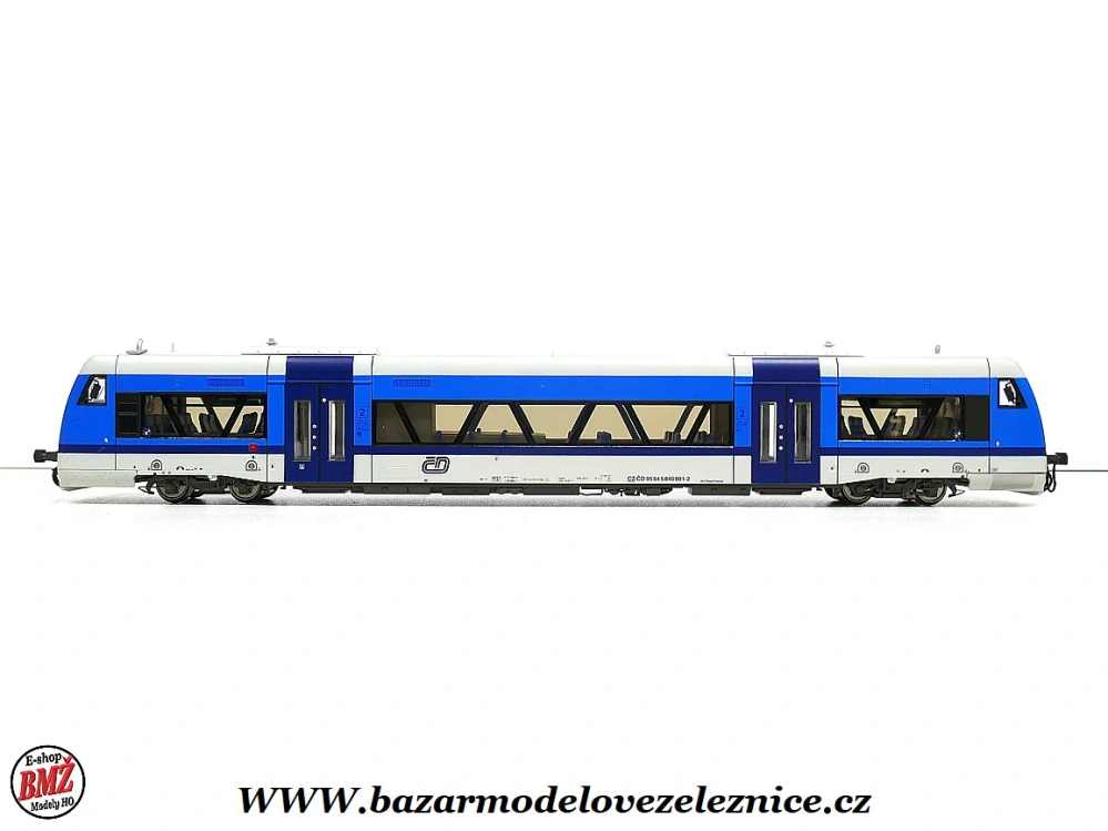 Roco - DSS - Motorový vůz VT 840 001 ČD - HO