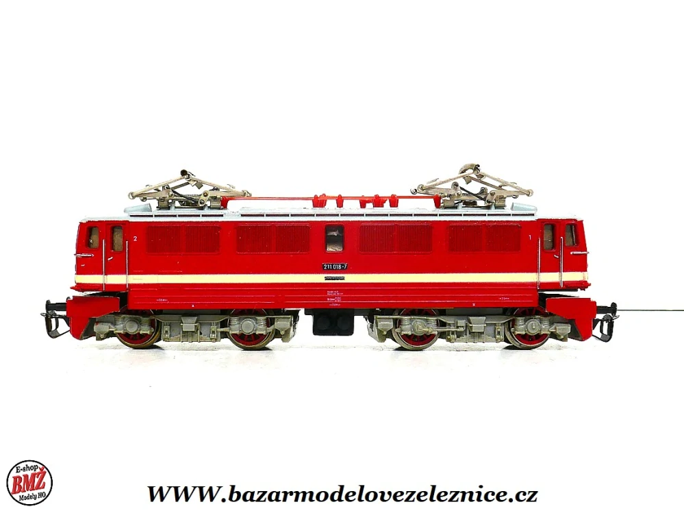 BTTB - Elektrická lokomotiva BR 211 018 DR - TT
