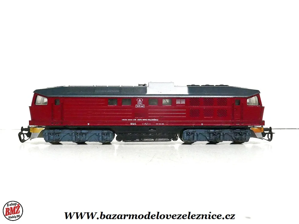 BTTB - Dieselová lokomotiva T 679 2002 ČSD - TT