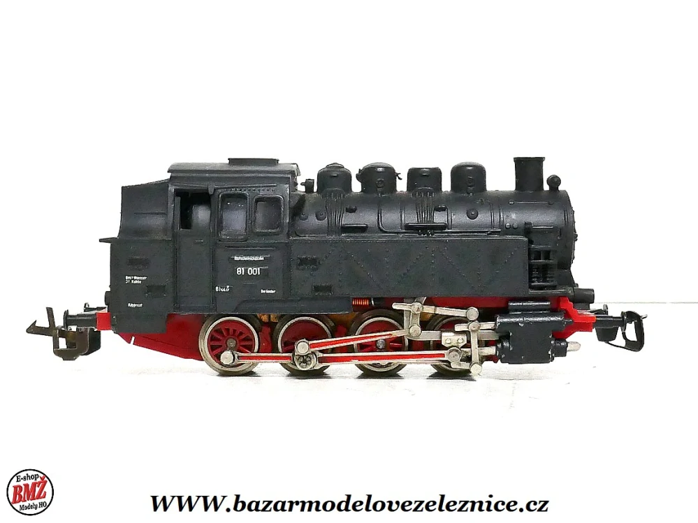 BTTB - Parní lokomotiva BR 81 001 DR - TT