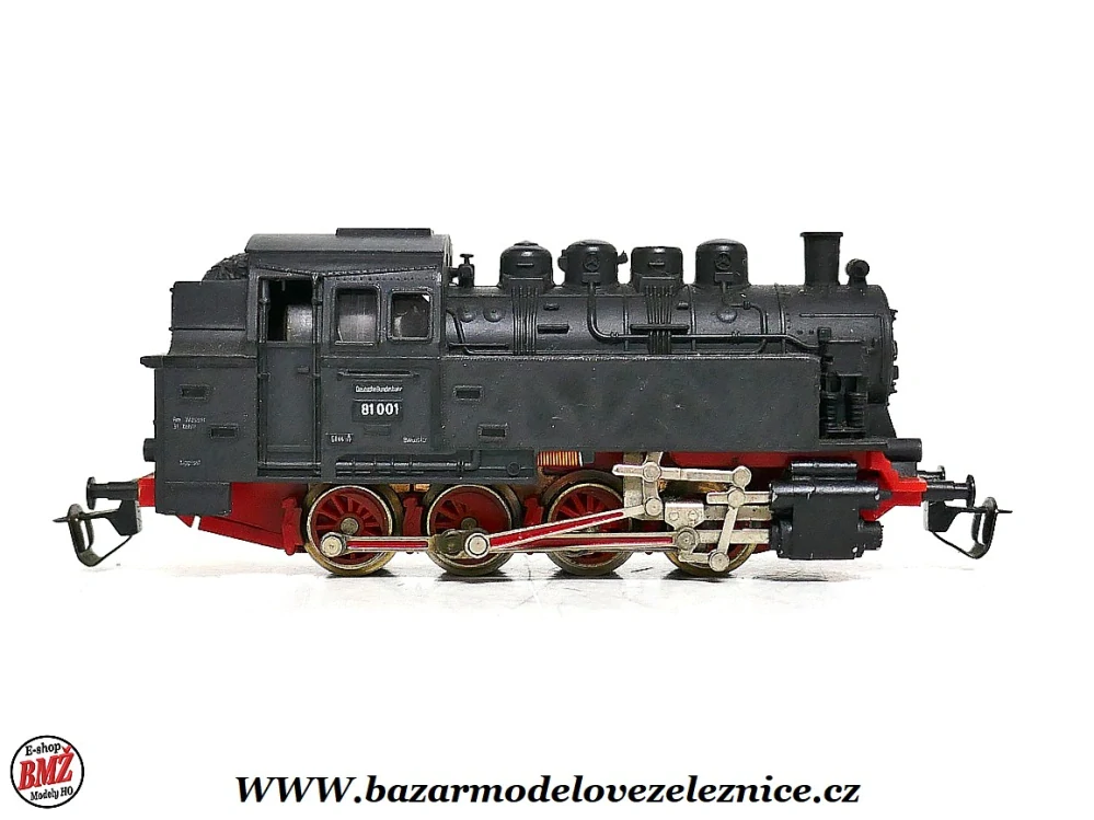 BTTB - Parní lokomotiva BR 81 001 DR - TT