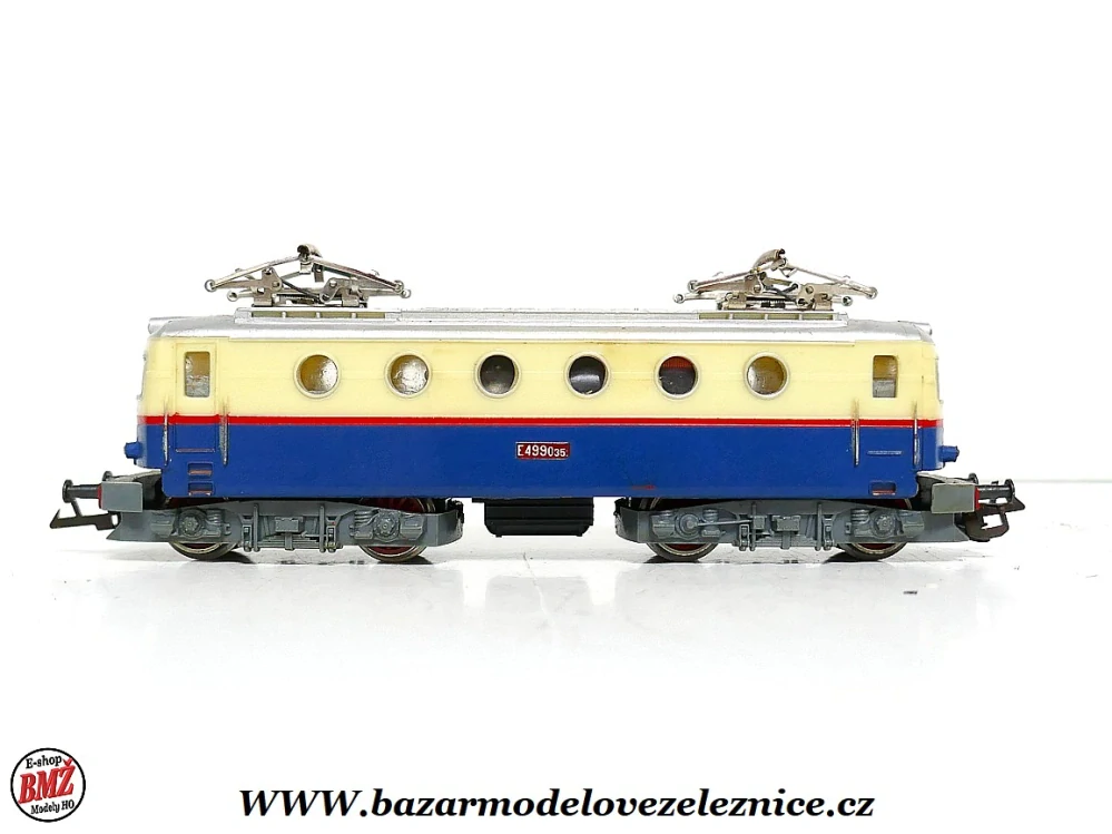 Zeuke - Elektrická lokomotiva E 499 001 ČSD - TT