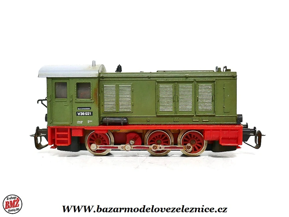 BTTB - Dieselová lokomotiva V 36 021 DR - TT