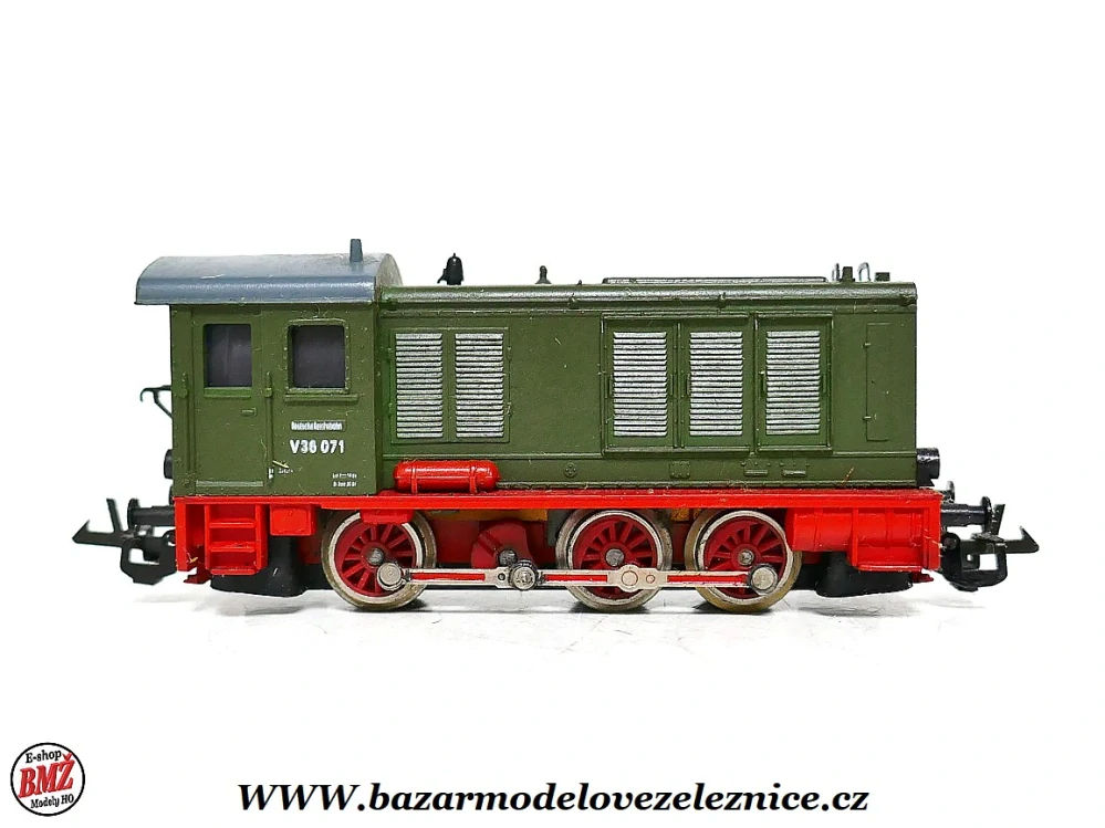 BTTB - Dieselová lokomotiva V 36 071 DR - TT
