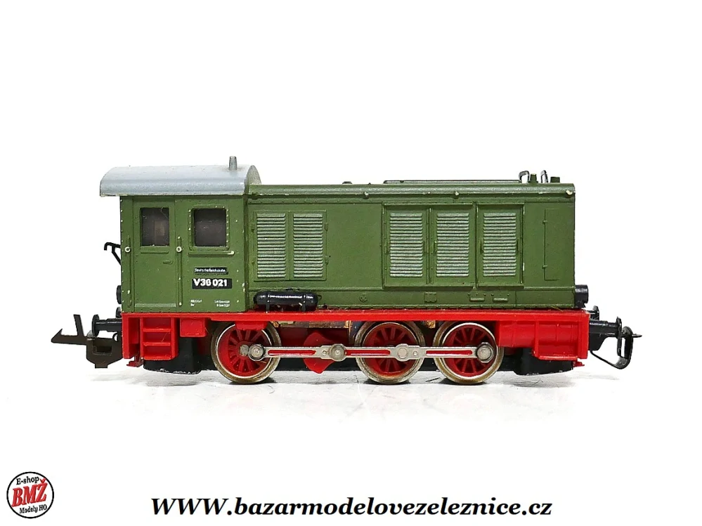 BTTB - Dieselová lokomotiva V 36 021 DR - TT
