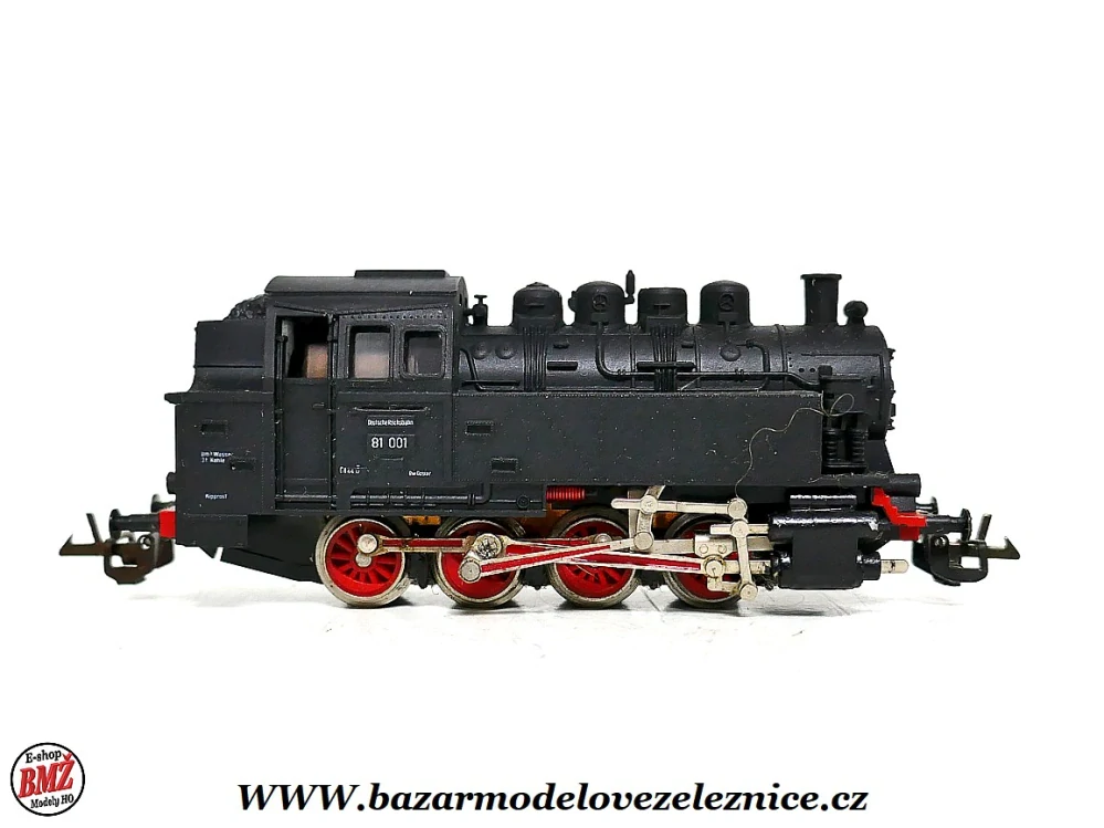 Zeuke - DC - Parní lokomotiva BR 81 001 DR - TT
