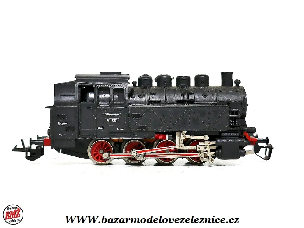Zeuke - DC - Parní lokomotiva BR 81 001 DR - TT