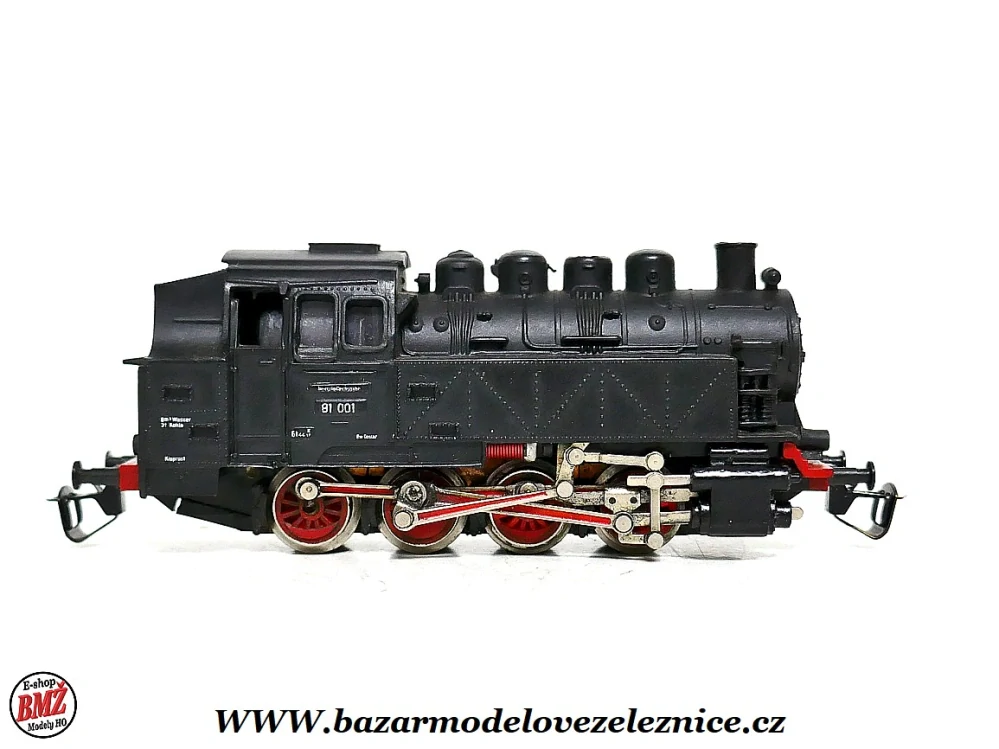 Zeuke - DC - Parní lokomotiva BR 81 001 DR - TT