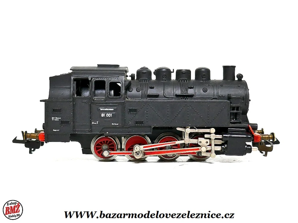Zeuke - DC - Parní lokomotiva BR 81 001 DR - TT