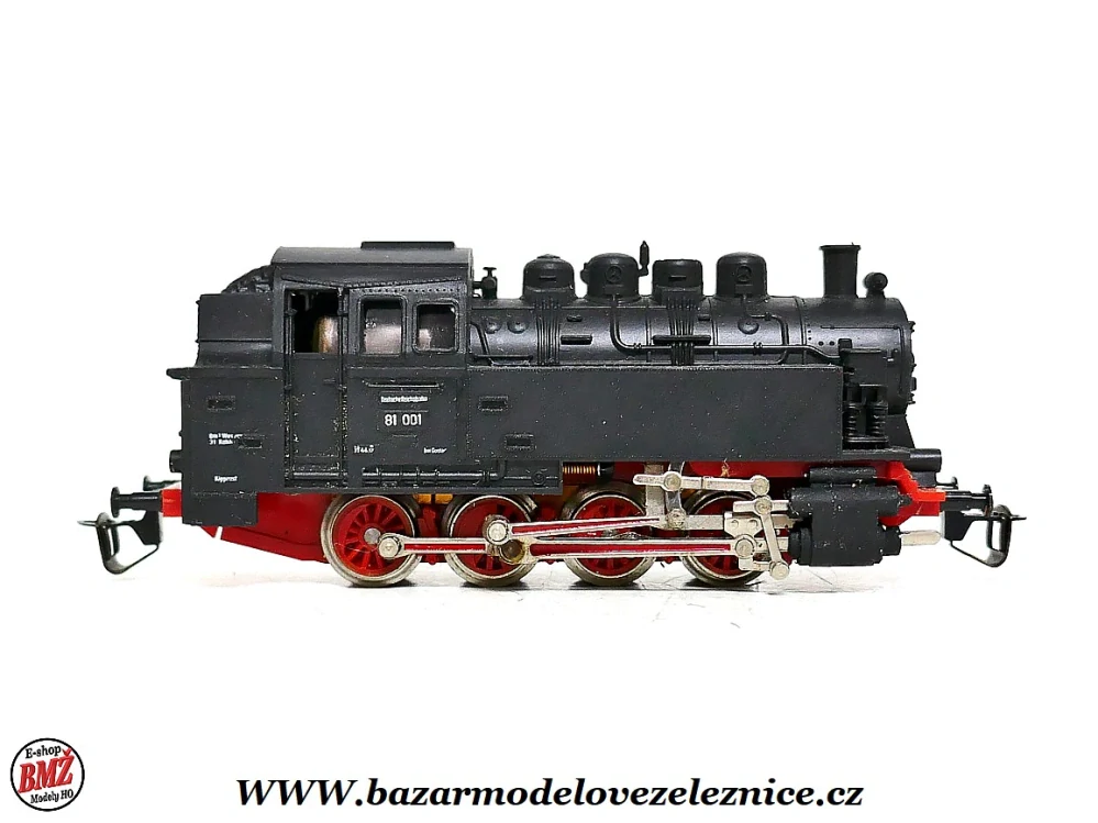 BTTB - Parní lokomotiva BR 81 001 DR - TT