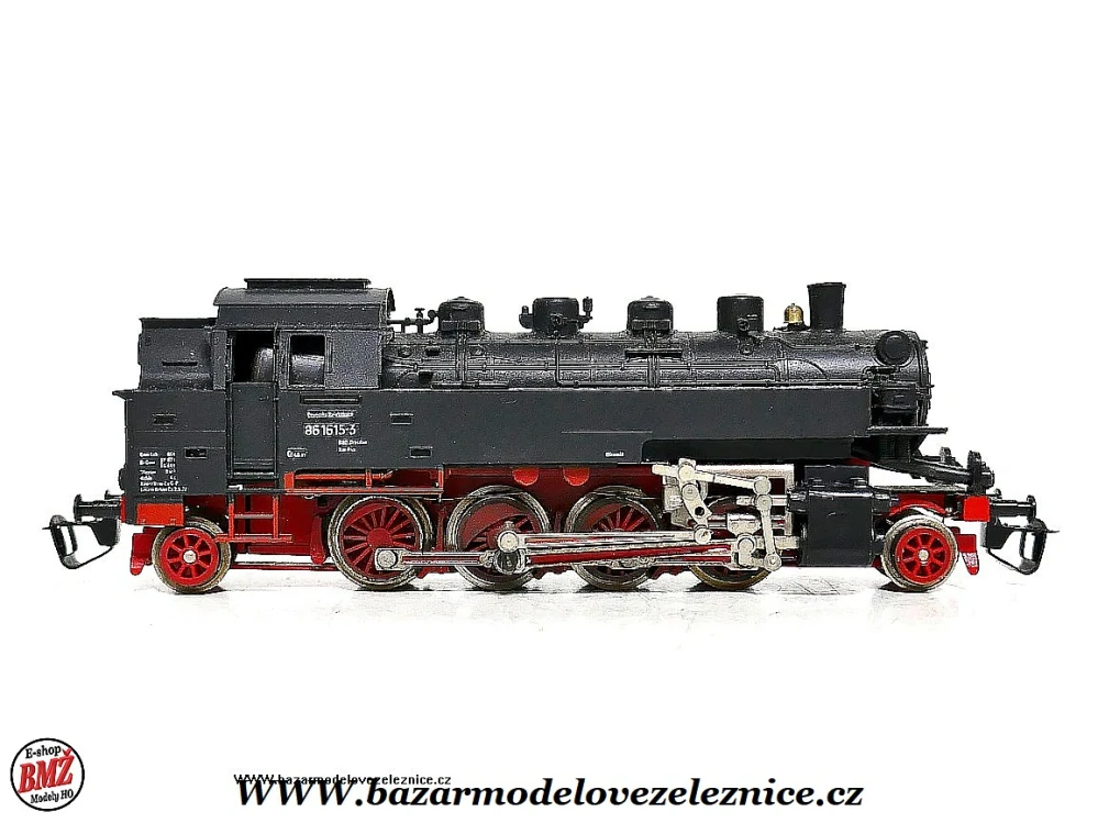 BTTB - Parní lokomotiva BR 86 1615 DR - TT