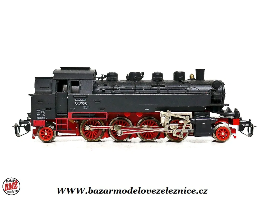 BTTB - Parní lokomotiva BR 86 1615 DR - TT
