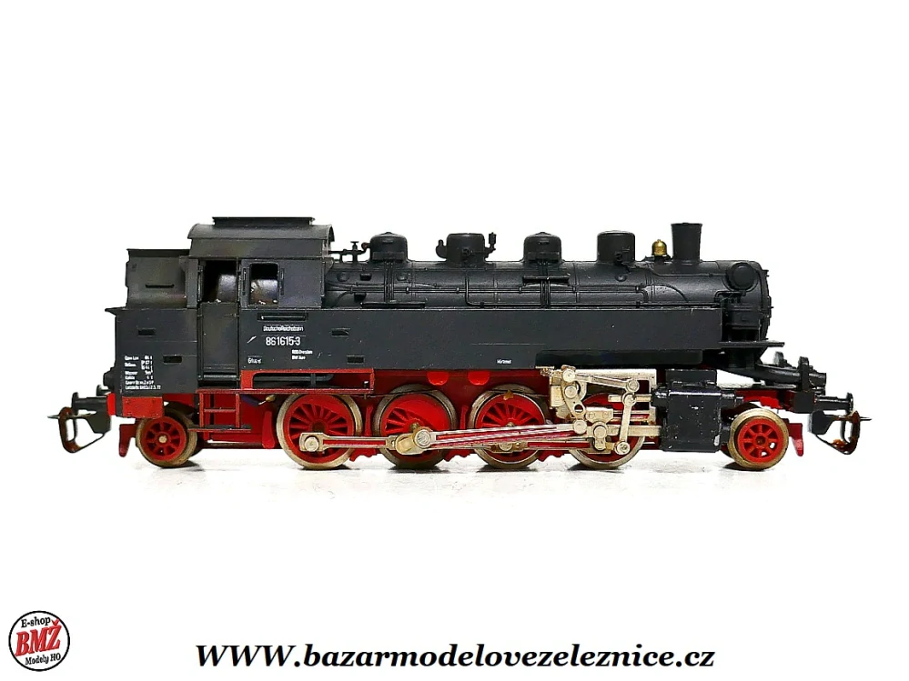 BTTB - Parní lokomotiva BR 86 1615 DR - TT
