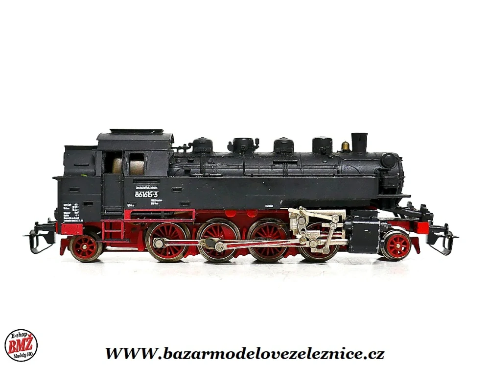 BTTB - Parní lokomotiva BR 86 1615 DR - TT