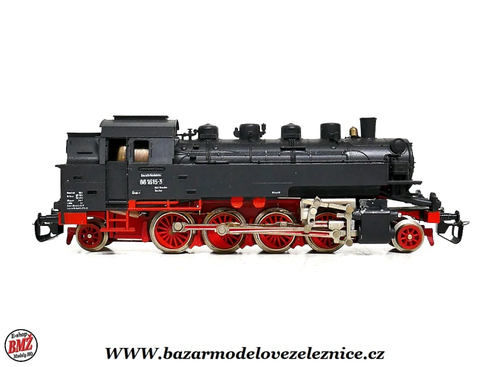 BTTB - Parní lokomotiva BR 86 1615 DR - TT