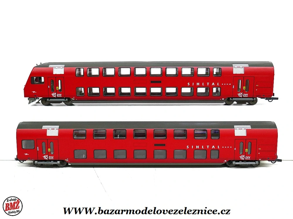 Tillig - Set Set patrových vozů Bt 1. a 2. třídy - HO