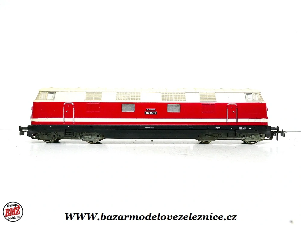 Piko DDR - DC - Dieselová lokomotiva BR 118 117 DR - HO