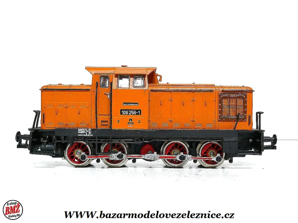 Piko DDR - DC - Dieselová lokomotiva BR 106 256 DR - HO