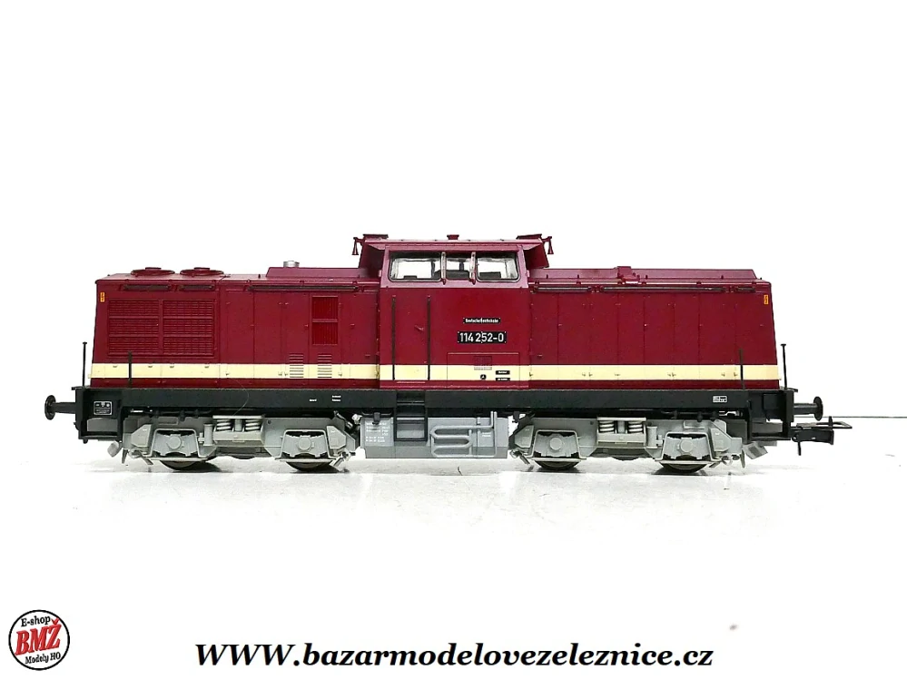 Brawa - DSS - Dieselová lokomotiva BR 114 252 DR - HO