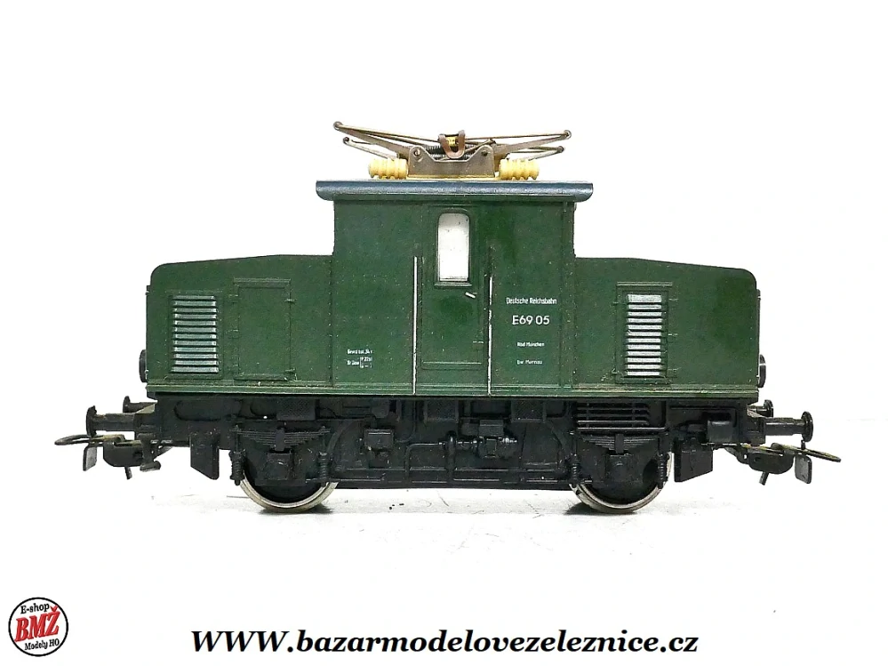 PIKO DDR - DC - Elektrická lokomotiva E 69 05 DR -HO