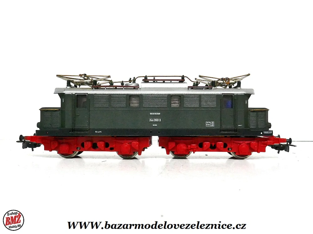 PIKO DDR - DC - Elektrická lokomotiva BR 244 068 DR -HO