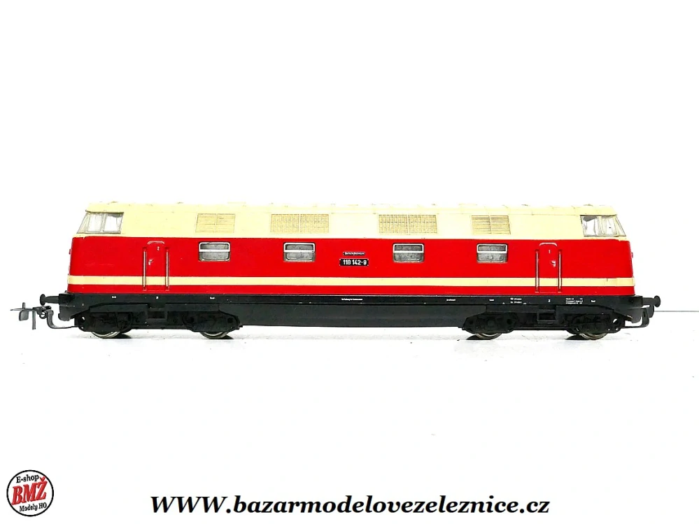 Piko DDR - DC - Dieselová lokomotiva BR 118 142 DR - HO