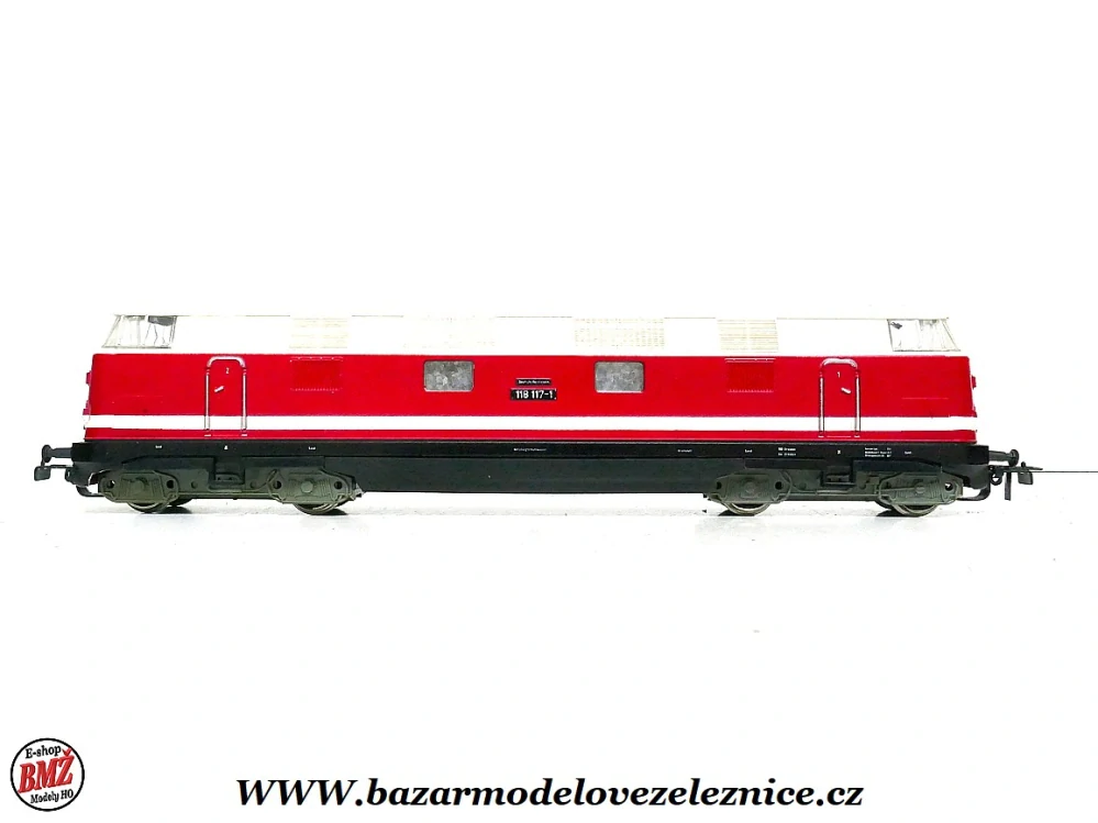 Piko DDR - DC - Dieselová lokomotiva BR 118 117 DR - HO