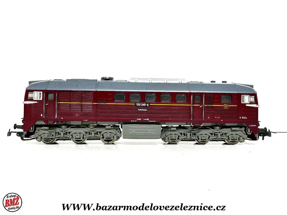 Piko DDR - DC - Dieselová lokomotiva BR 120 245 DR - HO