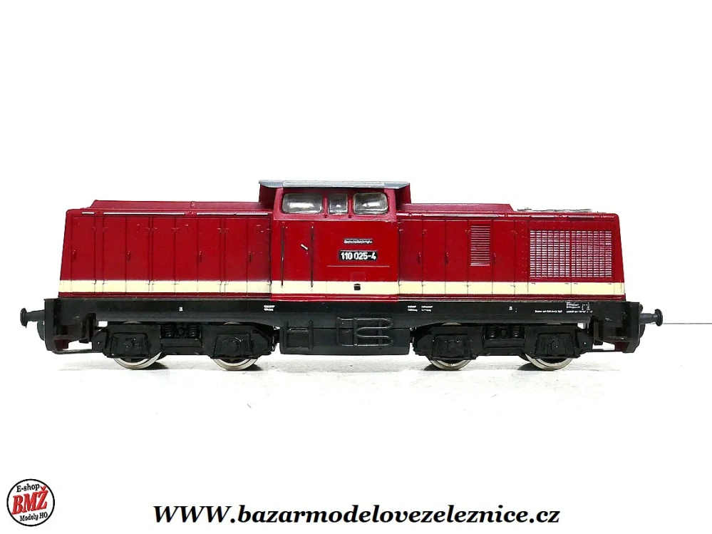 PIKO DDR - DC - Dieselová lokomotiva BR 110 025 DR - HO