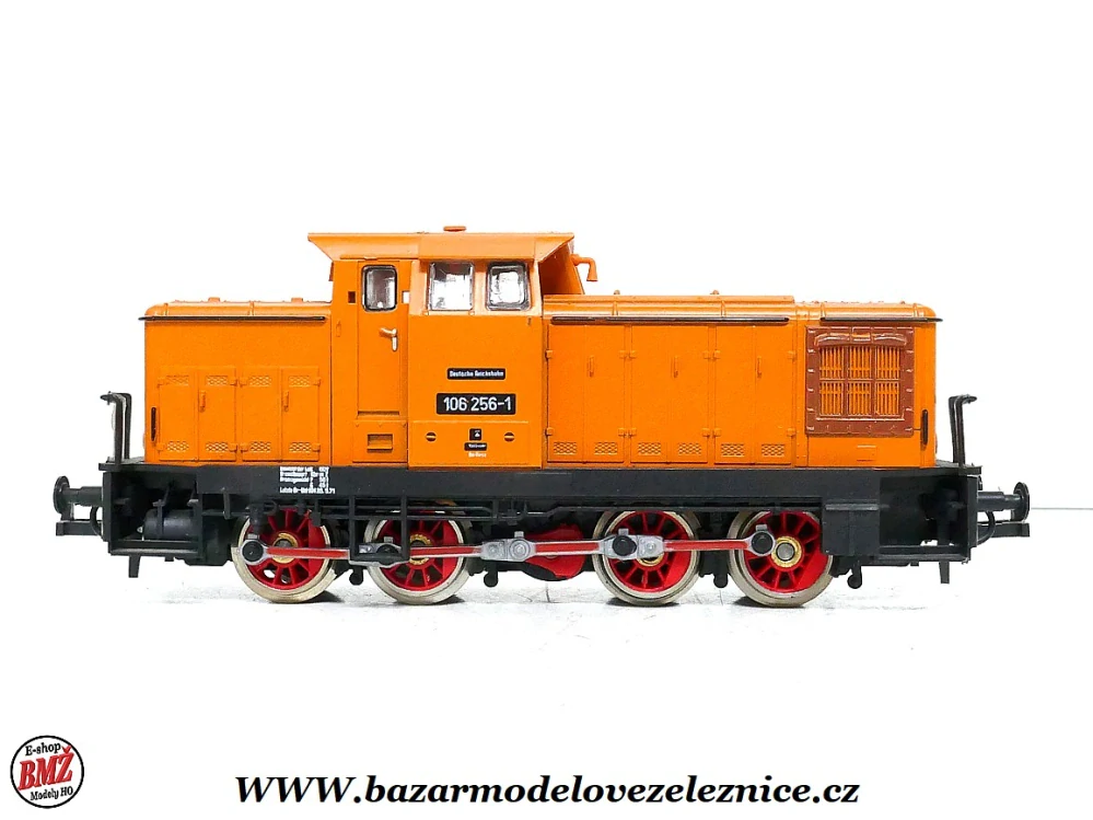 Piko DDR - DC - Dieselová lokomotiva BR 106 256 DR - HO