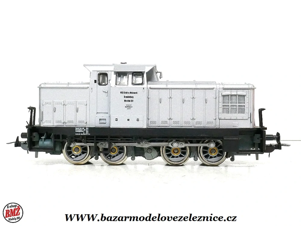Piko DDR - DC - Dieselová lokomotiva BR 106 Werklok DR - HO