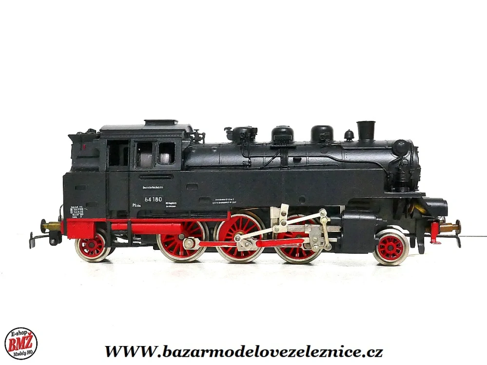 Piko DDR - DC - Parní lokomotiva BR 64 180 DR - HO