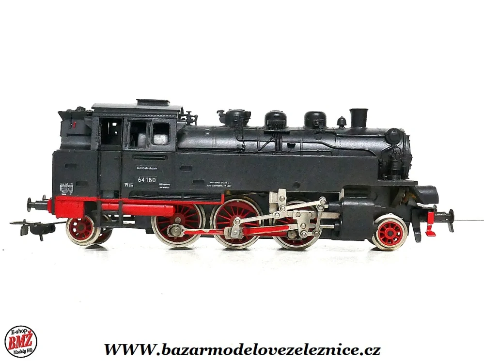 Piko DDR - DC - Parní lokomotiva BR 64 180 DR - HO