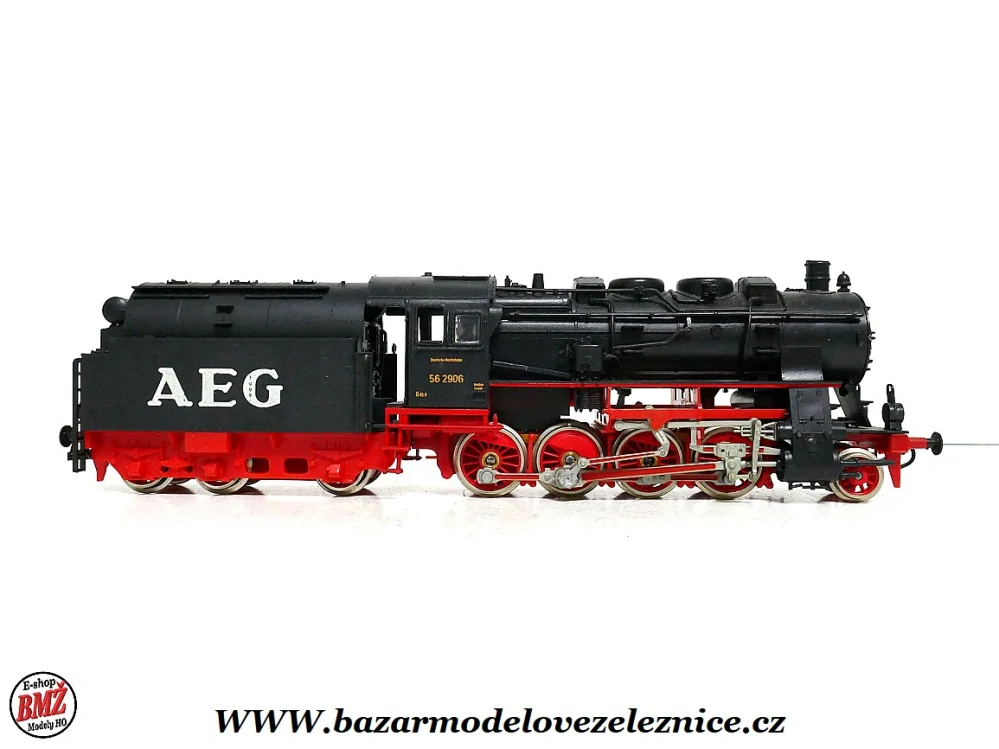 Piko DDR - DC - Parní lokomotiva BR 56 2906 AEG DRG  - HO