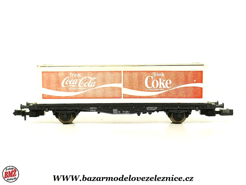 Fleischmann - Kontejnerový vůz Coca Cola - N