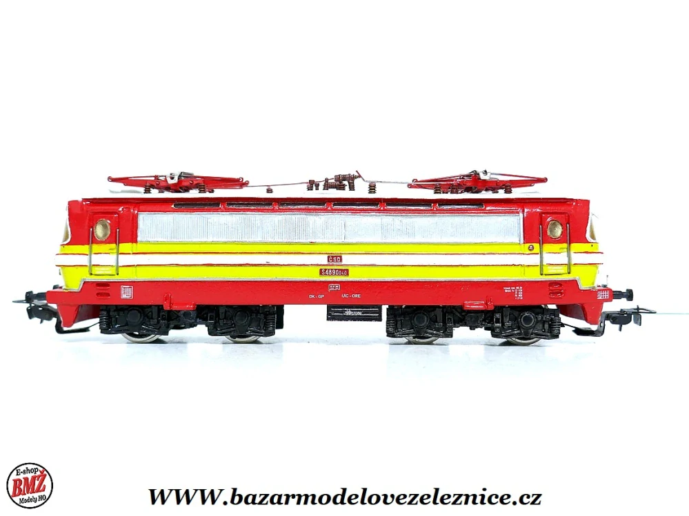 Maloserie - DC - Elektrická lokomotiva S 489 0040 ČSD -  HO