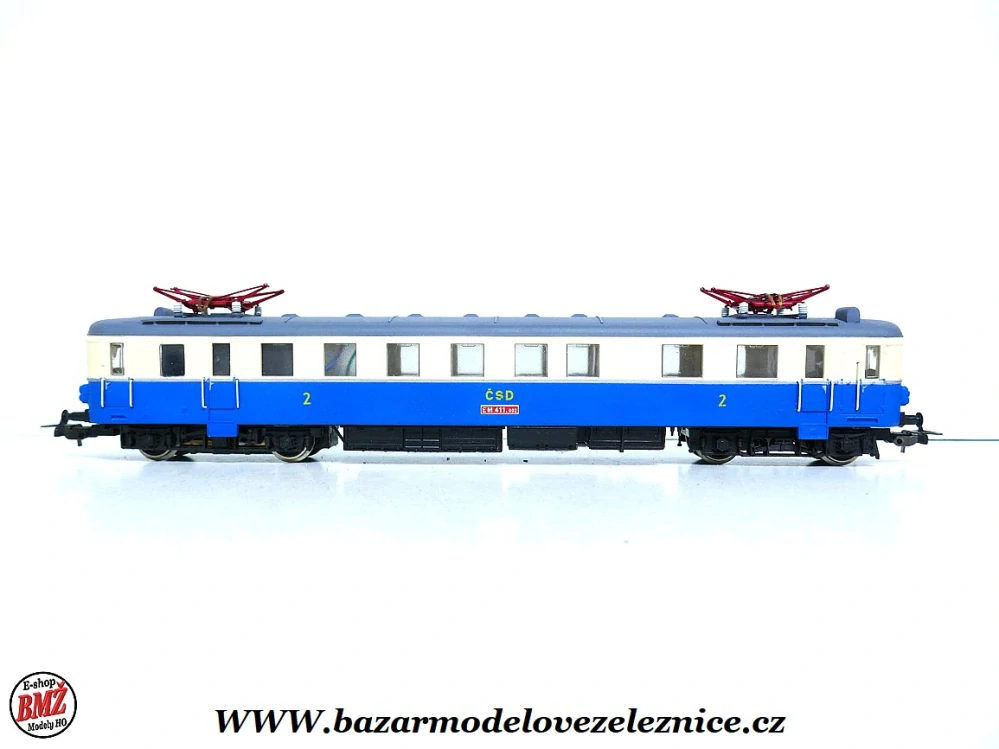 Maloserie - DC - Elektrický vůz EM 411 ČSD -  HO