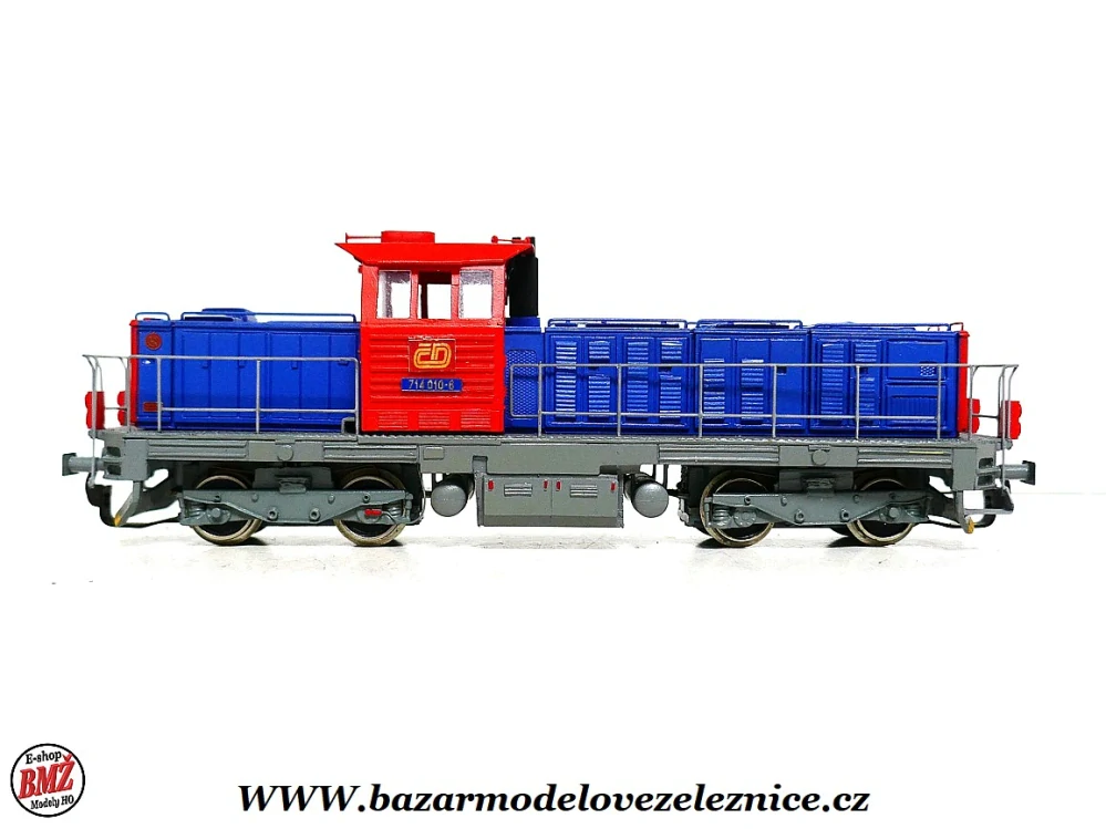 Maloserie - DC - Dieselová lokomotiva 714 010 ČD - HO