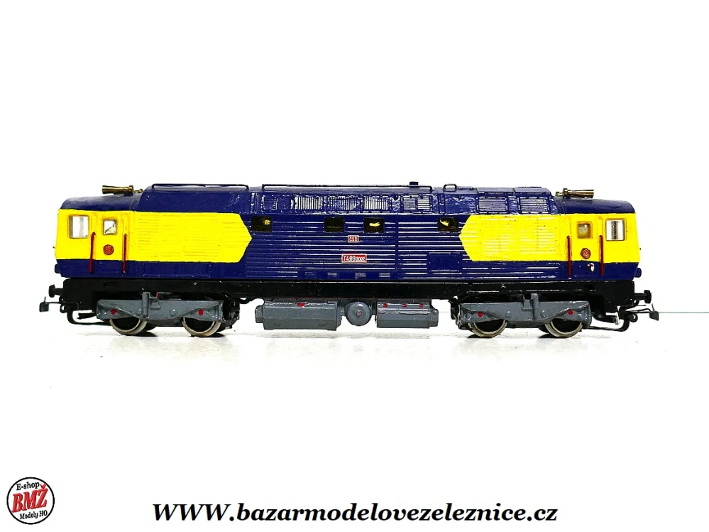 Maloserie - DC - Dieselová lokomotiva T 499 0002 ČSD - HO
