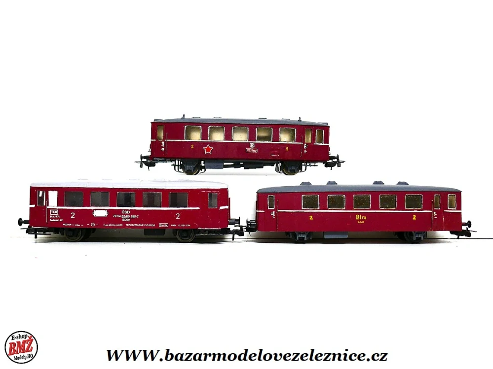 Maloserie - DC - Motorová souprava M 131 ČSD - HO