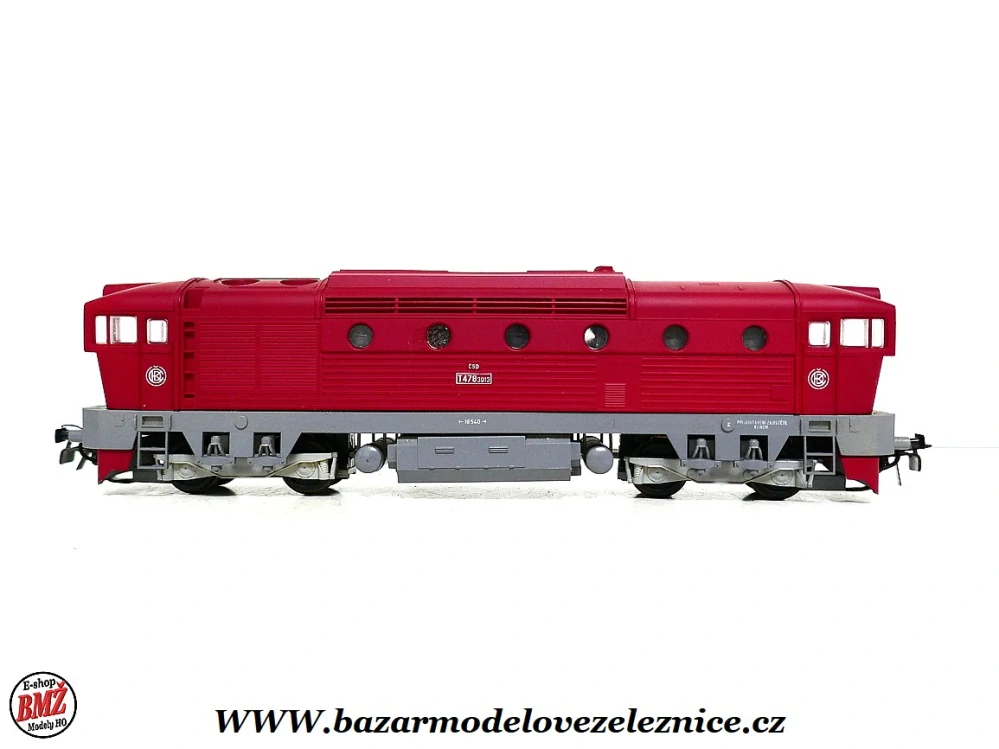 ČS Train - DC - Dieselová lokomotiva T 478 3013 ČSD - HO