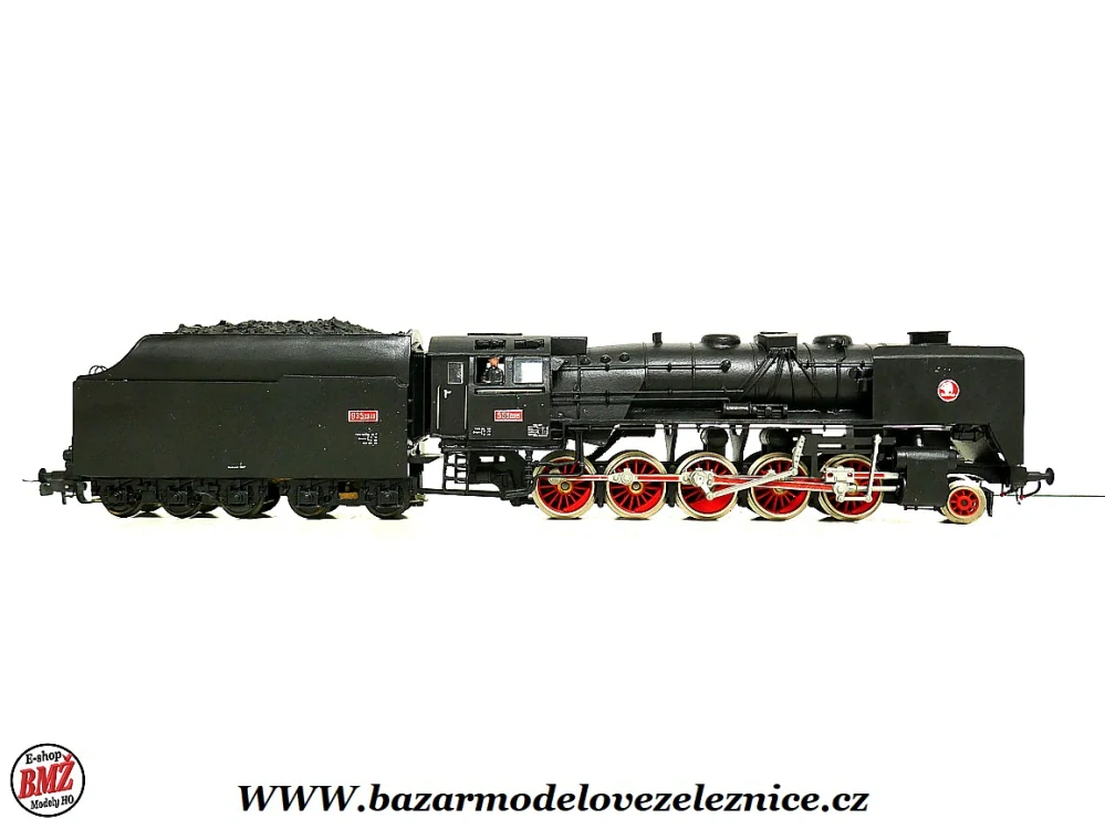 Piko DDR Předělávka - Parní lokomotiva 556 0315 ČSD - HO