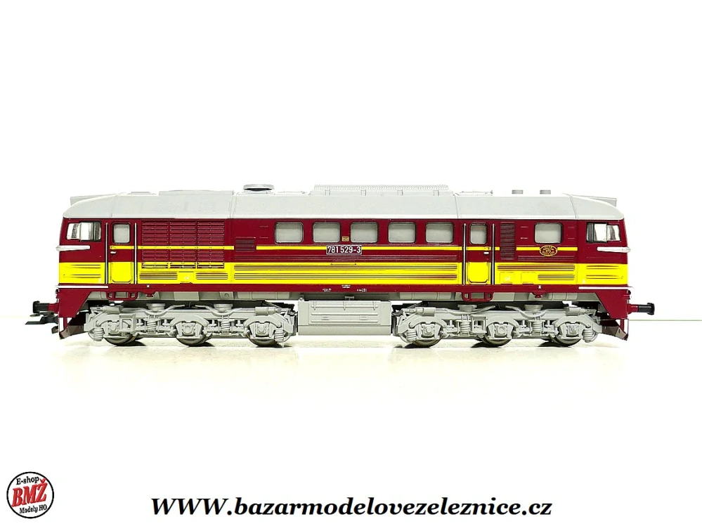 Gutzold - DSS - Dieselová lokomotiva 781 529 ČSD - HO