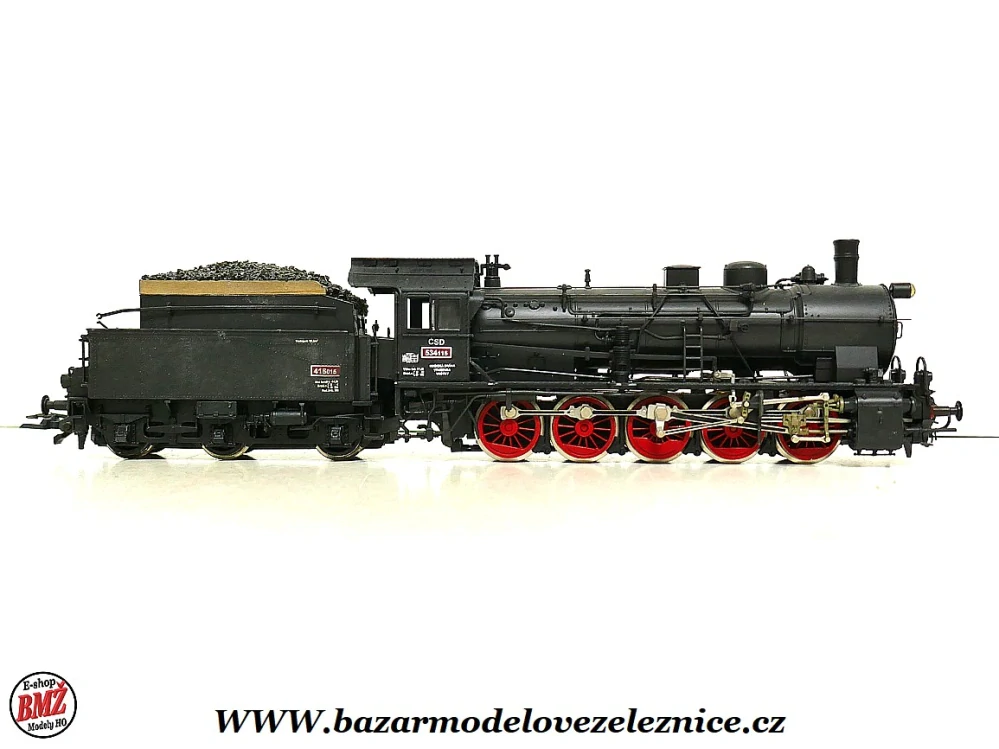 Roco - DC - Parní lokomotiva 534 115 ČSD - HO