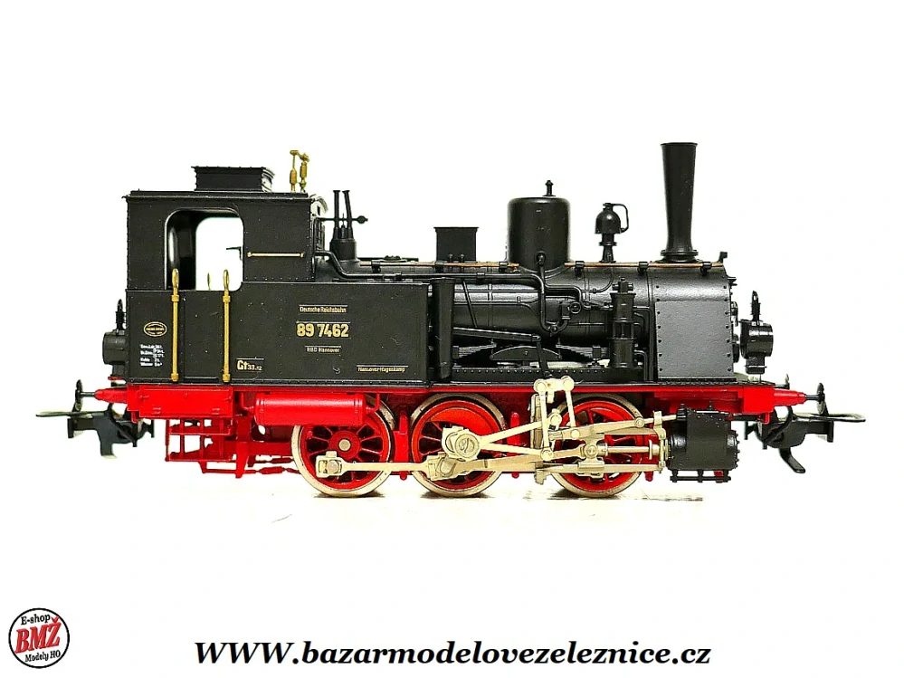 Fleischmann - DC - Parní lokomotiva BR 89 008 DRG - HO