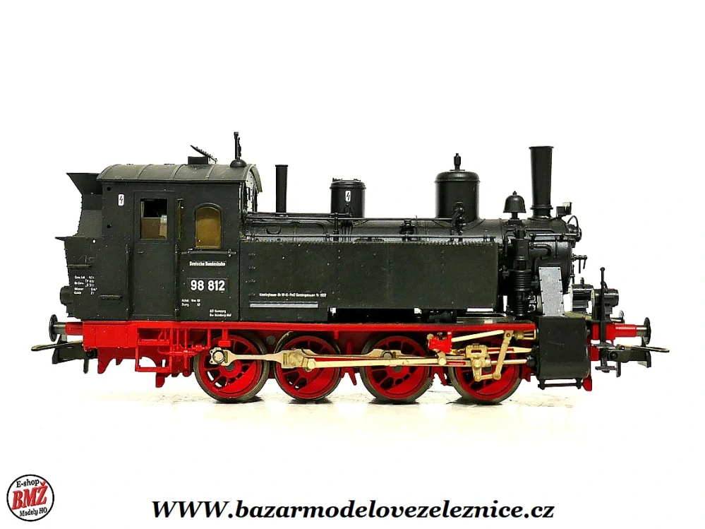 Fleischmann - DC - Parní lokomotiva BR 98 812 DR - HO