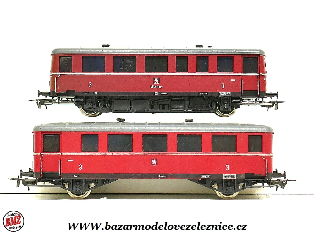 Piko DDR - DC - Motorová souprava M 140 ČSD - HO